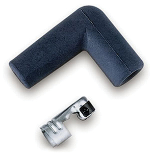 SPARK PLUG BOOT & TERMINAL KIT, 90 DEGREE ENDS, BLUE MAX