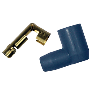 SPARK PLUG BOOT & TERMINAL KIT, NON-HEI DISTRIBUTOR, 90 DEGREE ENDS, ULTRA 40