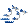 IGNITION WIRE LOOM KIT,SHOWCAR, BLUE