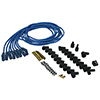IGNITION WIRE SET, BLUE MAX, UNIVERSAL, BLUE, 90 DEGREE
