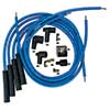 IGNITION WIRE SET, BLUE MAX, UNIVERSAL, BLUE, STRAIGHT