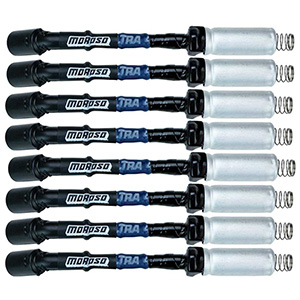 IGNITION WIRE SET, ULTRA 40, SLEEVED, GM LS, 8 IN, BLUE