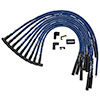 IGNITION WIRE SET, ULTRA 40, SLEEVED, BBC HEI, STRAIGHT, BLUE