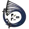IGNITION WIRE SET, ULTRA 40, UNSLEEVED, SBC, HEI, BLUE