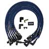IGNITION WIRE SET, ULTRA 40, UNSLEEVED, BBC, HEI, CRAB CAP, BLUE