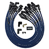 IGNITION WIRE SET, ULTRA 40, UNSLEEVED, FORD 351W, HEI, BLUE