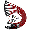 IGNITION WIRE SET, ULTRA 40, UNSLEEVED, SBC, HEI, RED