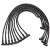 IGNITION WIRE SET, ULTRA 40, UNSLEEVED, SBC, SPRINT CAR, BLACK