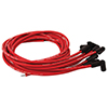 IGNITION WIRE SET, ULTRA 40, UNIV, 90 DEG BOOTS, RED