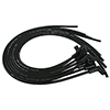 IGNITION WIRE SET, ULTRA 40, UNIV, 90 DEG BOOTS, BK