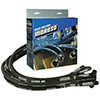 IGNITION WIRE SET, ULTRA 40, SLEEVED, SBC, NON-HEI, 90 DEGREE, BLACK