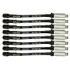 IGNITION WIRE SET, ULTRA 40, SLEEVED, GM LS, 12 IN, BLACK
