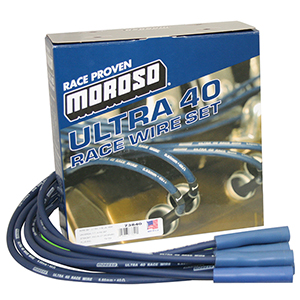 IGNITION WIRE SET,ULTRA 40, HEMI ST, BLUE