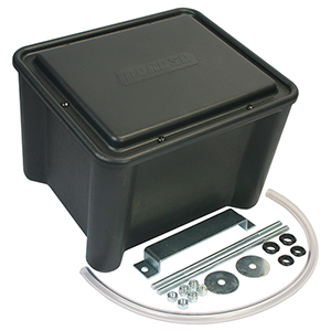 SEALED BATTERY BOX, BLACK