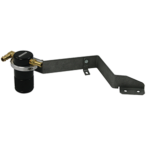 SEPARATOR, AIR OIL, CATCH CAN, SMALL BODY, BLACK FINISH, MINI COOPER S, 07-14