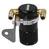 SEPARATOR, AIR OIL, CATCH CAN, SMALL BODY, BLACK FINISH, CHRYSLER 5.7 AFTERMARKET INTAKE