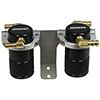 SEPARATOR, AIR OIL, CATCH CAN, SMALL BODY, BLACK FINISH, SUBARU STI, 04-07, FRONT MOUNT INTERCOOLER