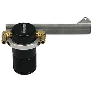 SEPARATOR, AIR OIL, CATCH CAN, SMALL BODY, BLACK FINISH, FOCUS ST, 13-18