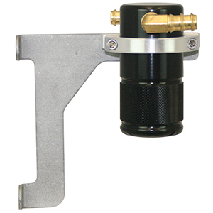 SEPARATOR, AIR OIL, CATCH CAN, SMALL BODY, BLACK FINISH, JEEP JK, 12-18
