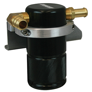 SEPARATOR, AIR OIL, CATCH CAN, SMALL BODY, BLACK FINISH, GOLF/JETTA, 2.0 T, 10-14
