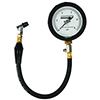 TIRE GAUGE, 15 PSI, 4 IN DISPLAY, 1/2 PERCENT ACCURACY