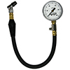 TIRE GAUGE, 100 PSI, 4 IN DISPLAY, 1/2 PERCENT ACCURACY