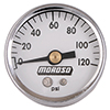 OIL PRES GAUGE, 1.5 IN DIA, 0-120 LB