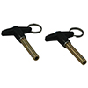 QUICK RELEASE PIN, 3/8 IN. DIA X 1-1/2 IN. LONG, TWO PACK