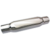 MUFFLER, SPIRAL FLOW, 3.0 IN DIAMETER, STAINLESS STEEL