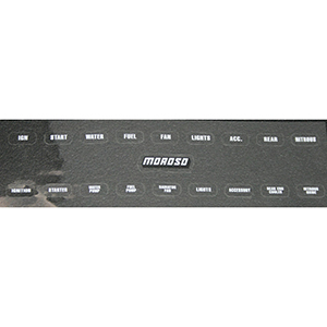 LABEL, SWITCH PANEL