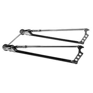 WHEEL-E-BAR, CHROME/BLACK