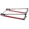 WHEEL-E-BAR, CHROME/RED