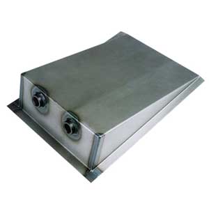 GAS TANK SUMP, TWO 3/8 IN. NPT FEMALE FITTINGS