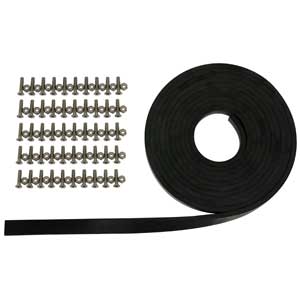 WINDSHIELD INSTALLATION KIT, FOR 1/4 IN. THICK