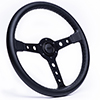 Max Papis Innovations 1970 Era Autodromo Steering Wheel with Black Spoke