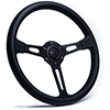 Max Papis Innovations 1980 Era Autodromo Steering Wheel with Black Spoke