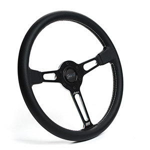 Max Papis Innovations 1980 Era Autodromo Steering Wheel with Black Machined Spoke