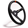 Max Papis Innovations 14" Aluminum Bandolero / Legends 3 Hole Steering Wheel with Black Strip