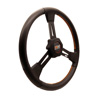MPI 15" Dirt Circle Track Aluminum Steering Wheel - Hyper Grip