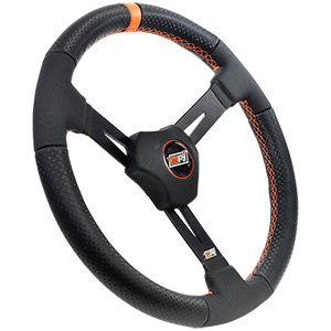 Max Papis Innovations 15" Dirt Late Model/Modified Steering Wheel With Thicker 1-1/2" Ergo Grip