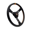 MPI 15" Dirt Late Model/Modified Aluminum Steering Wheel - Hyper Grip
