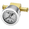 Mr Gasket Fuel Pres Gage 0-15 Lqd Adptr