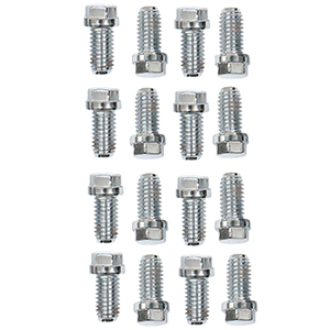 Mr Gasket Header Blt S/S 3/8-16X3/4 16Pc