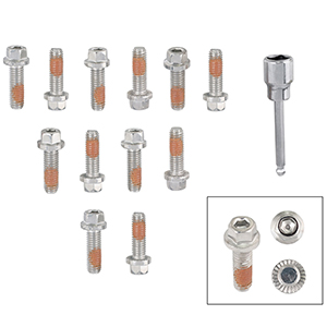 Mr Gasket Lock Header Blt Metric 12 Pc