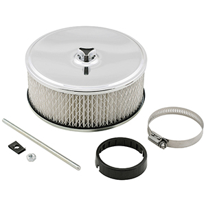 Mr Gasket Air Clnr 6-1/2Di 2 5/8Nk Hi Rs