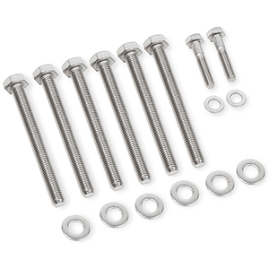 Mr Gasket Water Pump Bolt Set Gm Ls - Ss Hex Head