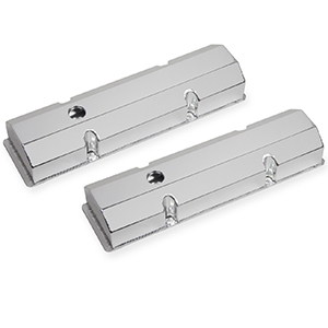 Mr Gasket Fabricated Alum V/C Natural Sbc 283-350 Flat Top