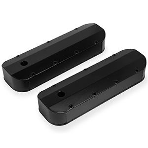 Mr Gasket Fabricated Alum V/C Black Bbc 396-454 Thick Rail