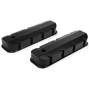 Mr Gasket Fabricated Alum V/C Black Bbc 396-454 Smooth