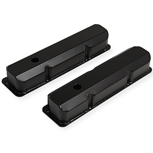 Mr Gasket Fabricated Alum V/C Black Ford Fe